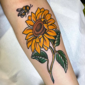 Sunflower Tattoo