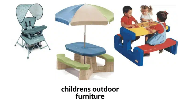 Transform Your Yard with Stylish Childrens 10 Outdoor Furniture!